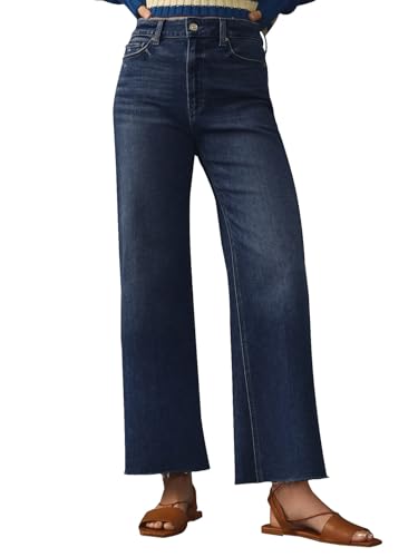Jeans for Women Wide Leg Baggy High Waist Boyfriends Straight Leg Stretchy Denim Pants Trendy Fall 2025
