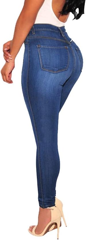 Women Colombian Design,Butt Lift,Sexy Skinny Jeans,Stretch Denim Pants