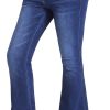 610Bk33BUcL._AC_SL1500_ Women's Flare Bell Bottom Jeans High Waisted Wide Leg Bootcut Jeans Stretchy Denim Pants