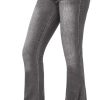 61881CjpOQL._AC_SL1500_ Women's Flare Bell Bottom Jeans High Waisted Wide Leg Bootcut Jeans Stretchy Denim Pants