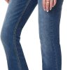6188MAndBcL._AC_SL1500_ Luscious Curvy Bootcut Jeans for Women, Mid-Rise Insta Stretch Denim, Size-Inclusive Juniors Jeans, Sizes 0 to 24