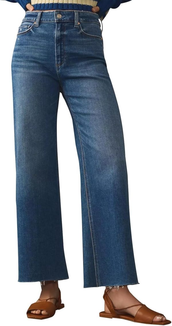 Jeans for Women Wide Leg Baggy High Waist Boyfriends Straight Leg Stretchy Denim Pants Trendy Fall 2025