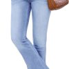 61MsxouNpQL._AC_SL1500_ Women's Flare Bell Bottom Jeans High Waisted Wide Leg Bootcut Jeans Stretchy Denim Pants