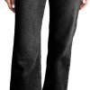 Women's Wide Leg Jeans High Waisted Stretchy Straight Leg Jeans Loose Trendy Denim Pants with Pocket