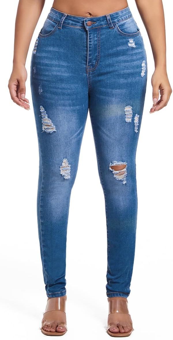 Women Colombian Design,Butt Lift,Sexy Skinny Jeans,Stretch Denim Pants