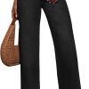 Jeans for Women Wide Leg Baggy High Waist Boyfriends Straight Leg Stretchy Denim Pants Trendy Fall 2025