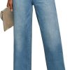 Jeans for Women Wide Leg Baggy High Waist Boyfriends Straight Leg Stretchy Denim Pants Trendy Fall 2025