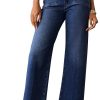 Jeans for Women Wide Leg Baggy High Waist Boyfriends Straight Leg Stretchy Denim Pants Trendy Fall 2025