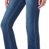 71GCpdGjPNL._AC_SL1500_ Luscious Curvy Bootcut Jeans for Women, Mid-Rise Insta Stretch Denim, Size-Inclusive Juniors Jeans, Sizes 0 to 24