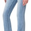 71Km6YzQ5eL._AC_SL1500_ Luscious Curvy Bootcut Jeans for Women, Mid-Rise Insta Stretch Denim, Size-Inclusive Juniors Jeans, Sizes 0 to 24