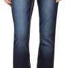 71YzRXxYxnL._AC_SL1500_ Luscious Curvy Bootcut Jeans for Women, Mid-Rise Insta Stretch Denim, Size-Inclusive Juniors Jeans, Sizes 0 to 24