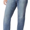 71oZkgvhzUL._AC_SL1500_ Luscious Curvy Bootcut Jeans for Women, Mid-Rise Insta Stretch Denim, Size-Inclusive Juniors Jeans, Sizes 0 to 24