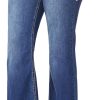 816VDgPgALL._AC_SL1500_ Luscious Curvy Bootcut Jeans for Women, Mid-Rise Insta Stretch Denim, Size-Inclusive Juniors Jeans, Sizes 0 to 24