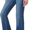 817ZyEmqThL._AC_SL1500_ Luscious Curvy Bootcut Jeans for Women, Mid-Rise Insta Stretch Denim, Size-Inclusive Juniors Jeans, Sizes 0 to 24