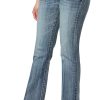 81AVOAMQMRL._AC_SL1500_ Luscious Curvy Bootcut Jeans for Women, Mid-Rise Insta Stretch Denim, Size-Inclusive Juniors Jeans, Sizes 0 to 24