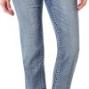 81Cs1lK21jL._AC_SL1500_ Luscious Curvy Bootcut Jeans for Women, Mid-Rise Insta Stretch Denim, Size-Inclusive Juniors Jeans, Sizes 0 to 24