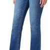 81NYjrgfGzL._AC_SL1500_ Luscious Curvy Bootcut Jeans for Women, Mid-Rise Insta Stretch Denim, Size-Inclusive Juniors Jeans, Sizes 0 to 24
