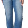 81bzquhkRbL._AC_SL1500_ Luscious Curvy Bootcut Jeans for Women, Mid-Rise Insta Stretch Denim, Size-Inclusive Juniors Jeans, Sizes 0 to 24